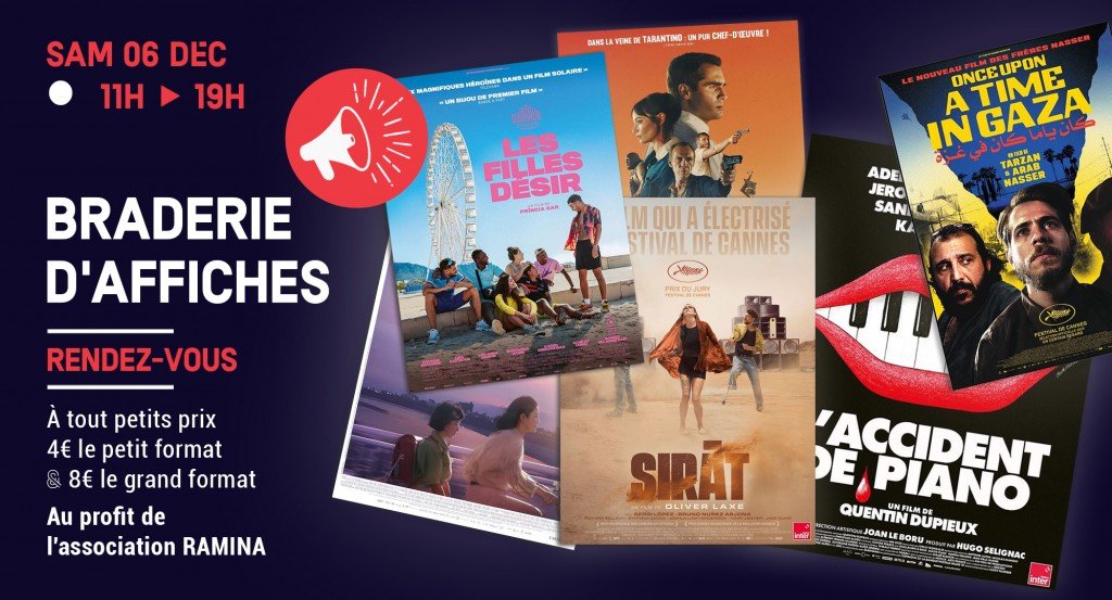 actualité Braderie d'affiches de cinéma